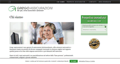 Desktop Screenshot of gregoassicurazioni.it